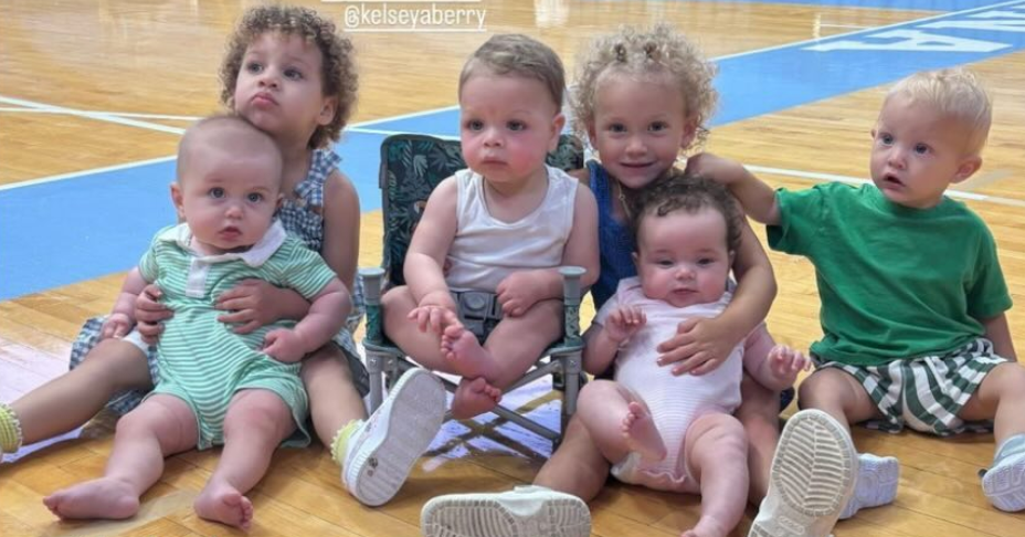 Justin Jackson, Joel Berry and Marcus Paige's Kids Unite in Smith Center