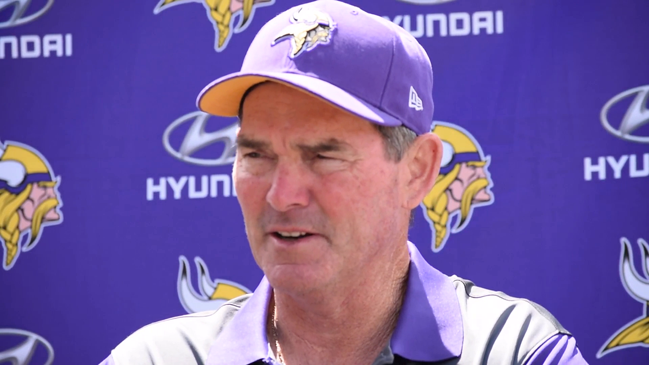 Vikings Practice, But Mike Zimmer Seems Committed To Delivering Change