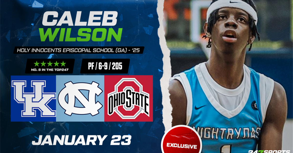 5-star forward Caleb Wilson cuts list to three, sets commitment date 5-star forward Caleb Wilson cuts list to three, sets commitment date