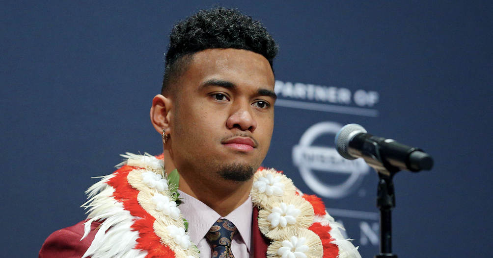 Alabama players are unhappy Tua Tagovailoa was Heisman runner-up