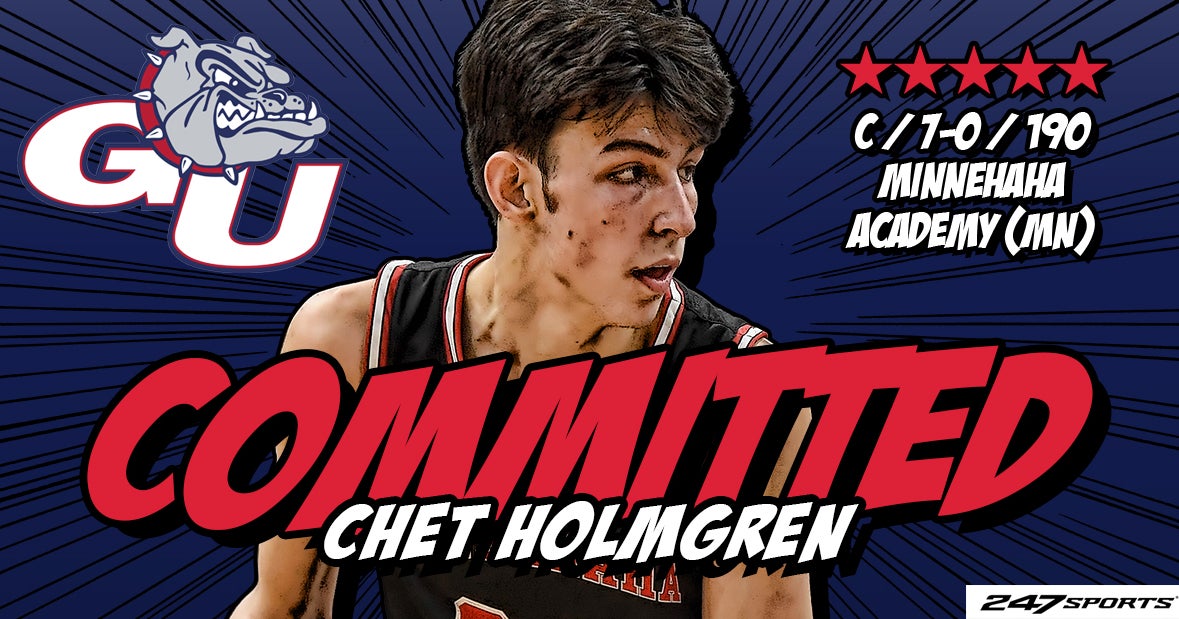 Chet Holmgren Commits To Gonzaga Chet Holmgren Commits To Gonzaga