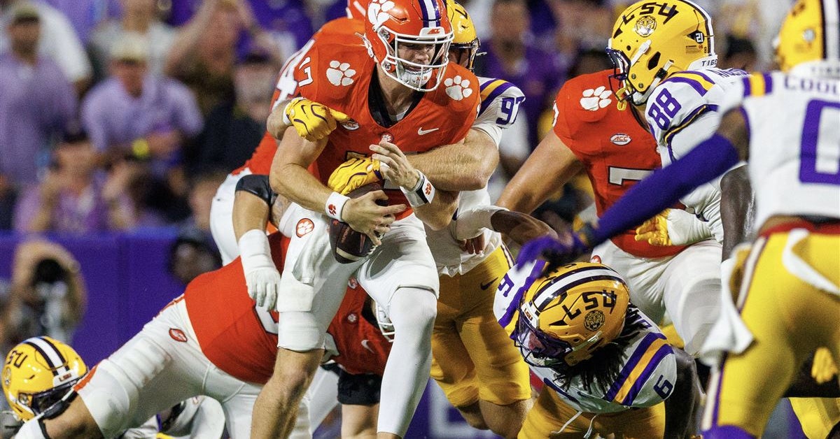 Don't look at the stats: Clemson opens another season in horrific fashion