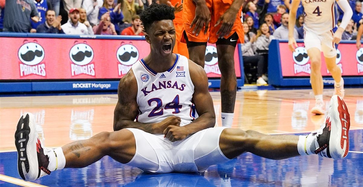 KJ Adams went from KU’s last resort at the five to one of its most productive players