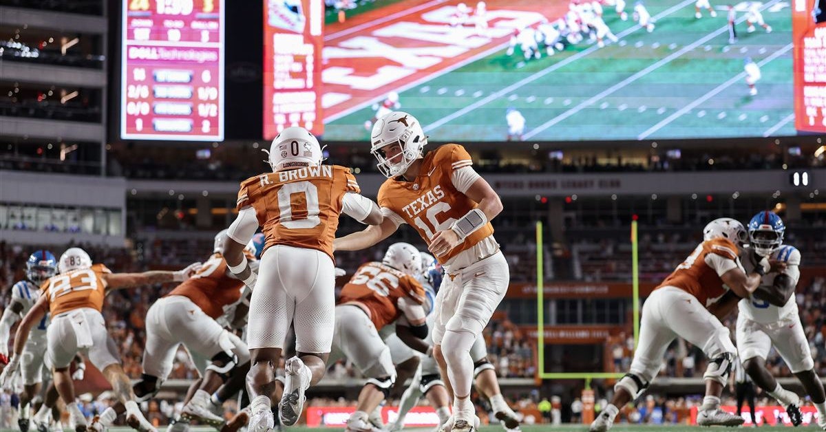 Arch Manning's performance in 34-27 win over No. 7 Ole Miss emblematic ...