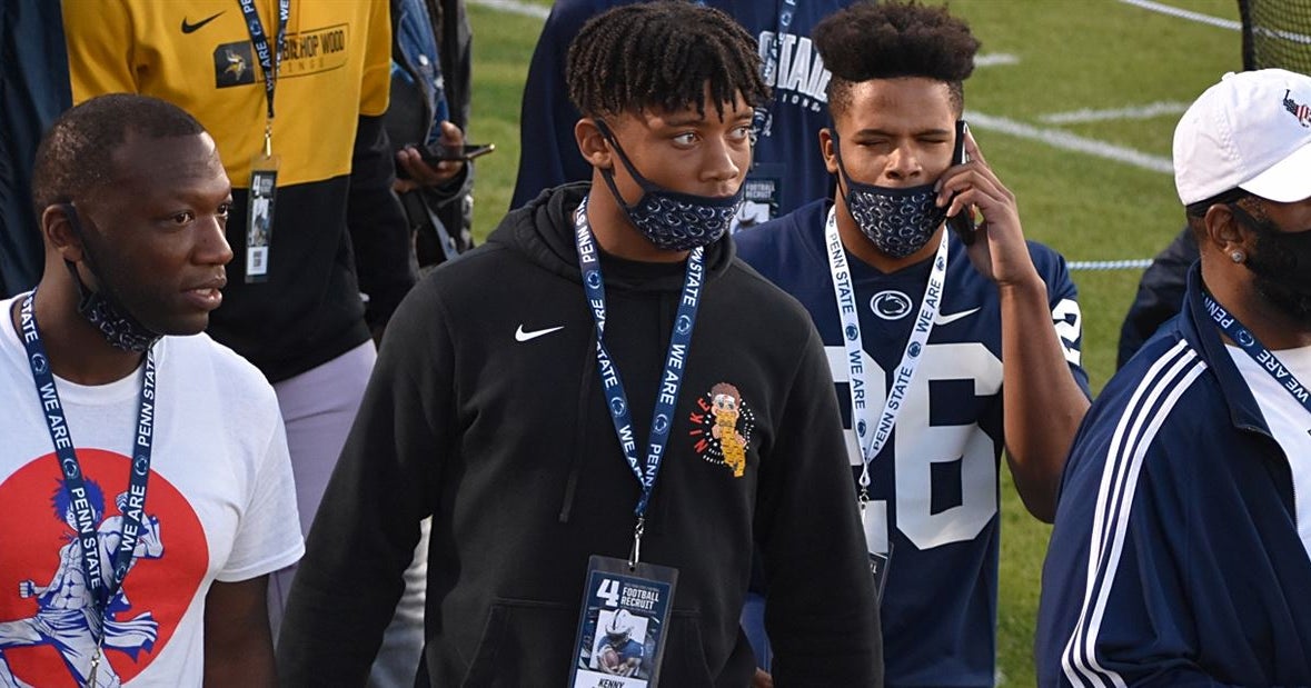 WR Kenny Johnson gets family feel during Penn State visit