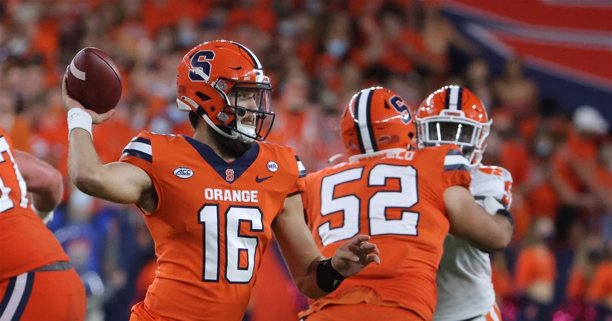 How Much Better Can Garrett Shrader Be In Year 2 With Syracuse Spring 