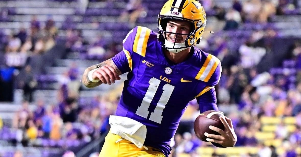LSU quarterback Sam Leavitt doubtful, Landen Clark could start against Ole Miss
