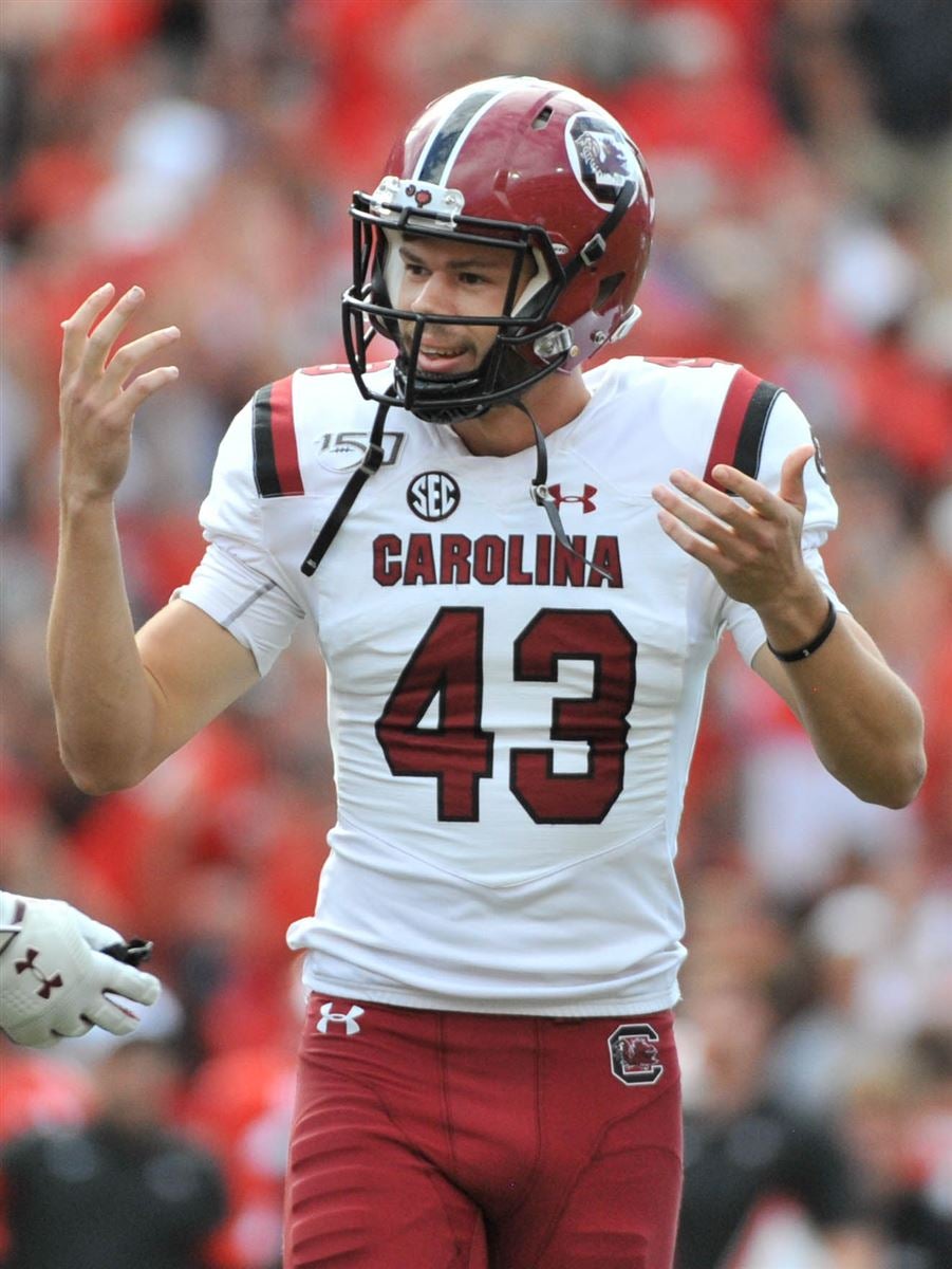 PFF: South Carolina's Parker White posts top kicker grade in country -  GamecockScoop