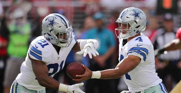 Dak Prescott, Ezekiel Elliott shine again as Cowboys top Bears