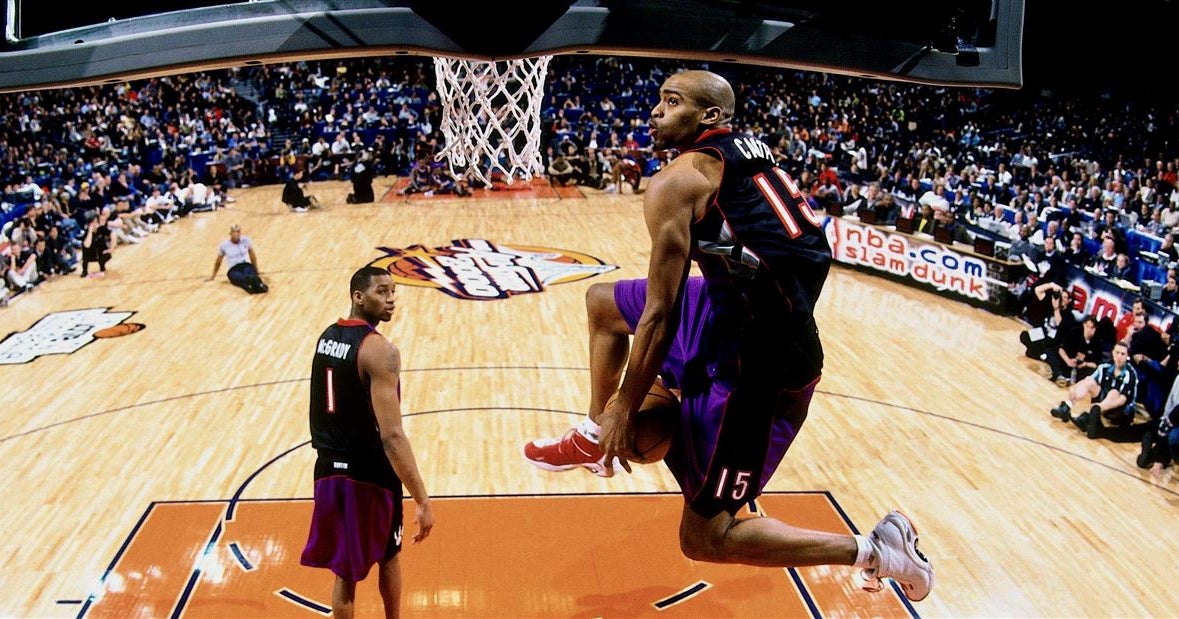 Vince Carter's Legendary Dunk Contest Was a 'Dream Come True' Vince Carter's Legendary Dunk Contest Was a 'Dream Come True'