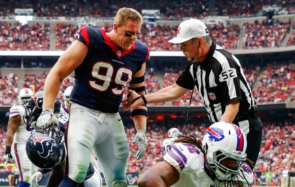 J.J. Watt Mic'd Up vs. Titans