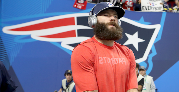 Report: Patriots' Edelman (thumb) to miss about three weeks