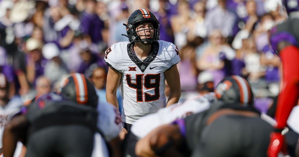 Oklahoma State kicker Tanner Brown named CoBig 12 Special Teams Player