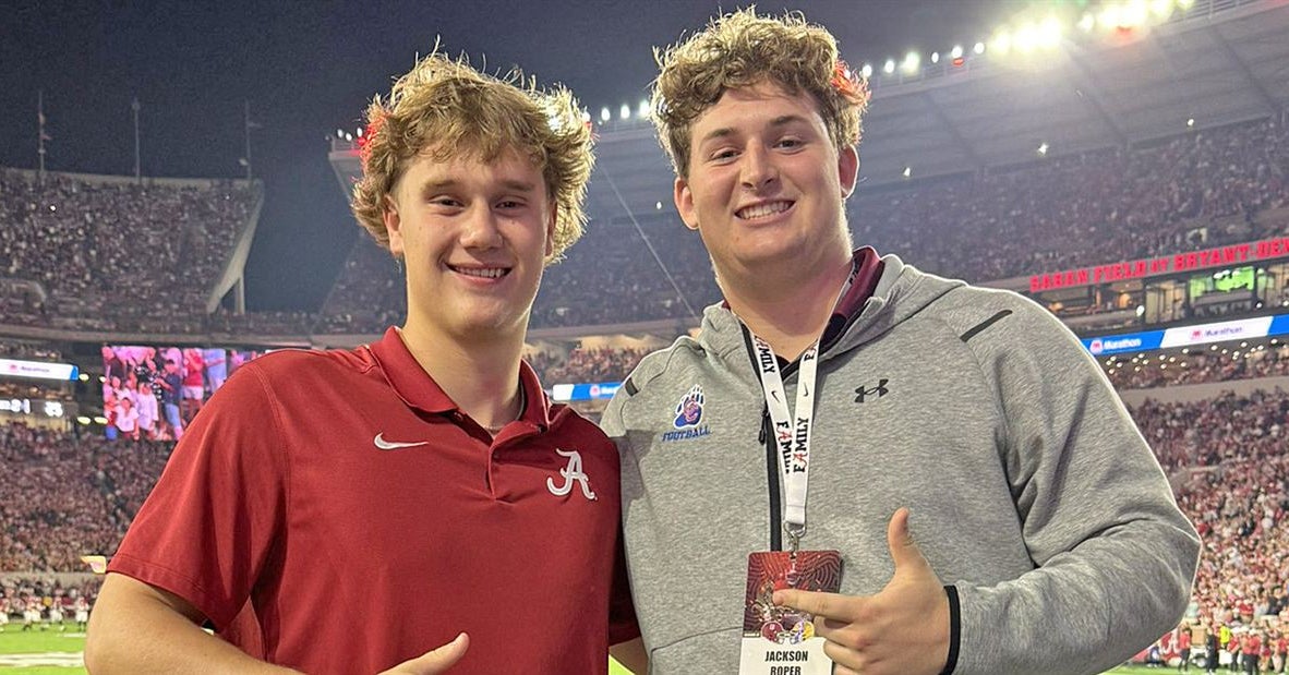 Alabama raises the bar in hosting 2027 four-star OL Jackson Roper
