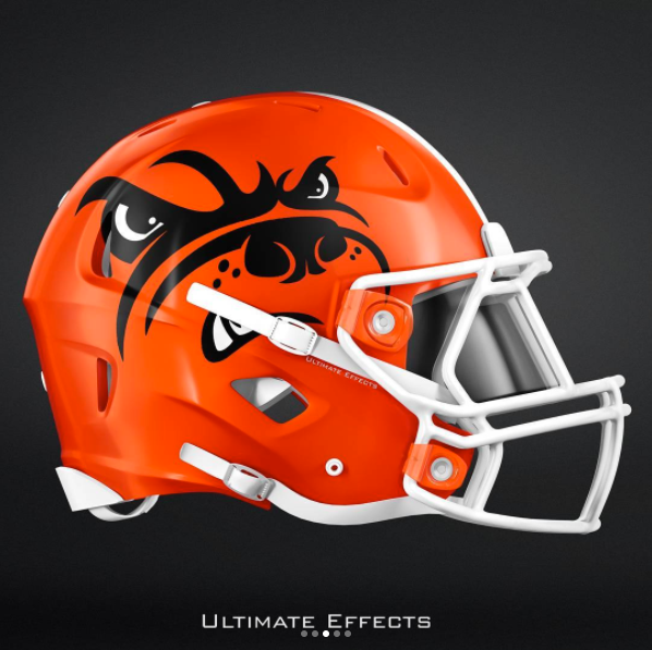 Cleveland Browns take a dig at Chicago Bears new orange helmet