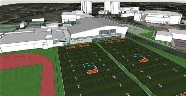 Espn Complex Map ESPN Releases Indoor Practice Facility Renderings