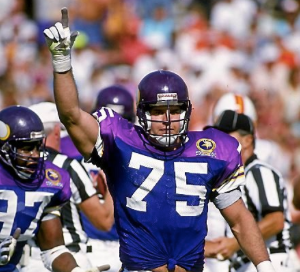 Former Minnesota Vikings player Keith Millard gets set to sound