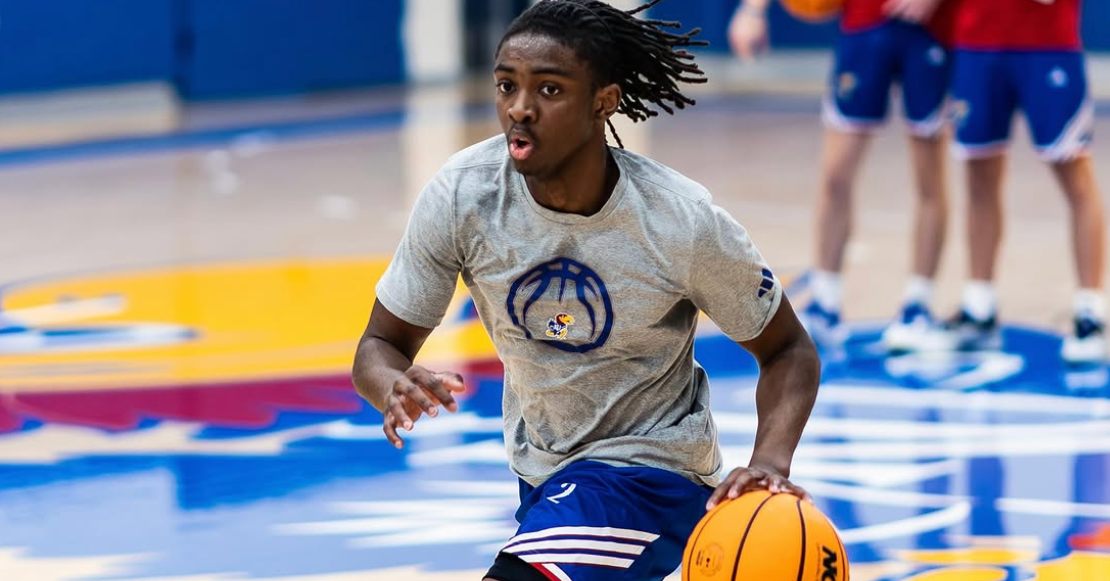 How Leroy Blyden Jr. impressed Bill Self on day one of practice