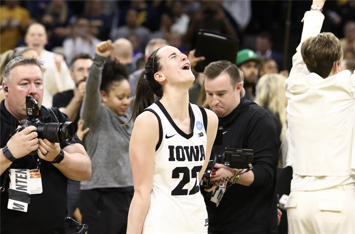 NCAA Tournament: Caitlin Clark reflects on Iowa crowd, win over West Virginia in final home game