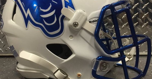 duke football throwback helmets Blue Devils White Mini Speed Riddell Authentic and Replica Collectible Helmets are completely customizable as field use accessories are easily attached Custom-made 9-20-14 Duke Blue Devils