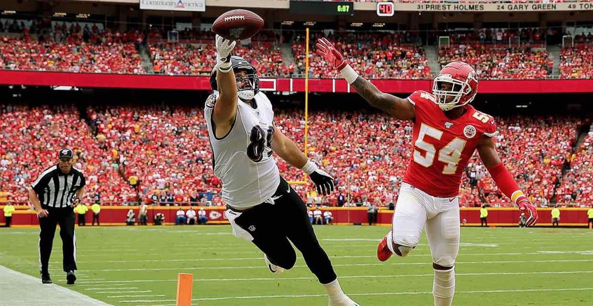 Ravens Tight End Mark Andrews Has a Support Team Watching His Blood Sugar