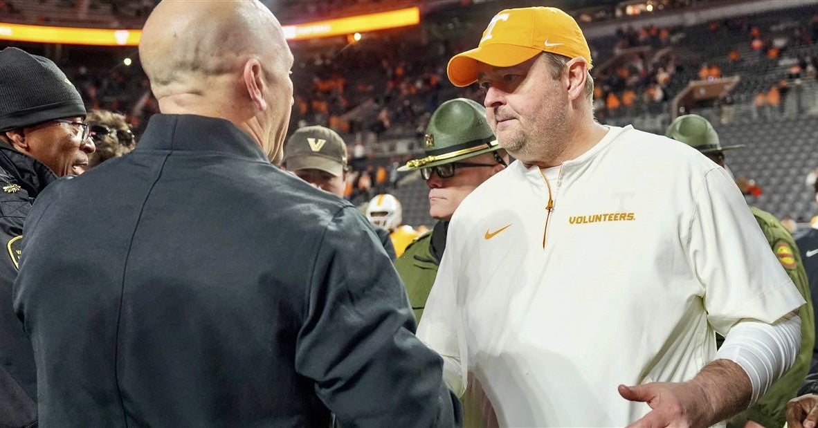 Everything Josh Heupel said after Tennessee’s 45-24 home loss to Vanderbilt - 247Sports