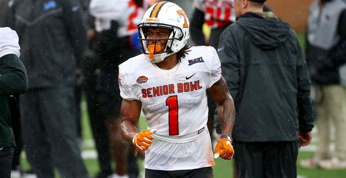 PHOTOS: Former Tennessee Vol Velus Jones at the NFL Scouting Combine