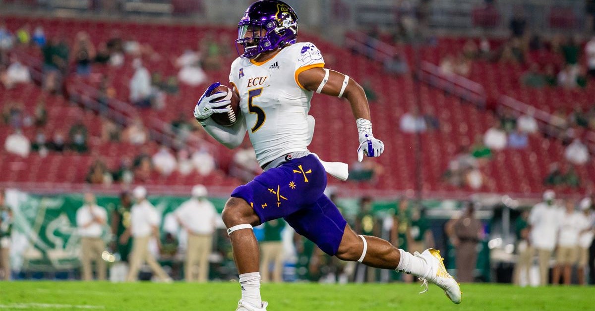ECU depth chart updated for Navy game