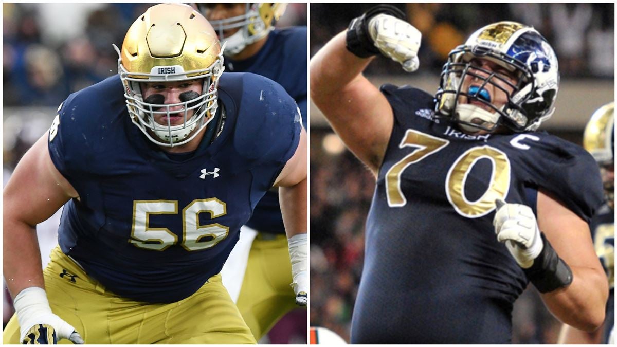 Notre Dame OT Mike McGlinchey tries to emulate everything about Zack  Martin: He's just a 'total football dude'