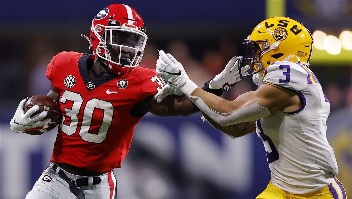 Kirby Smart feels 'good' about running backs Daijun Edwards and