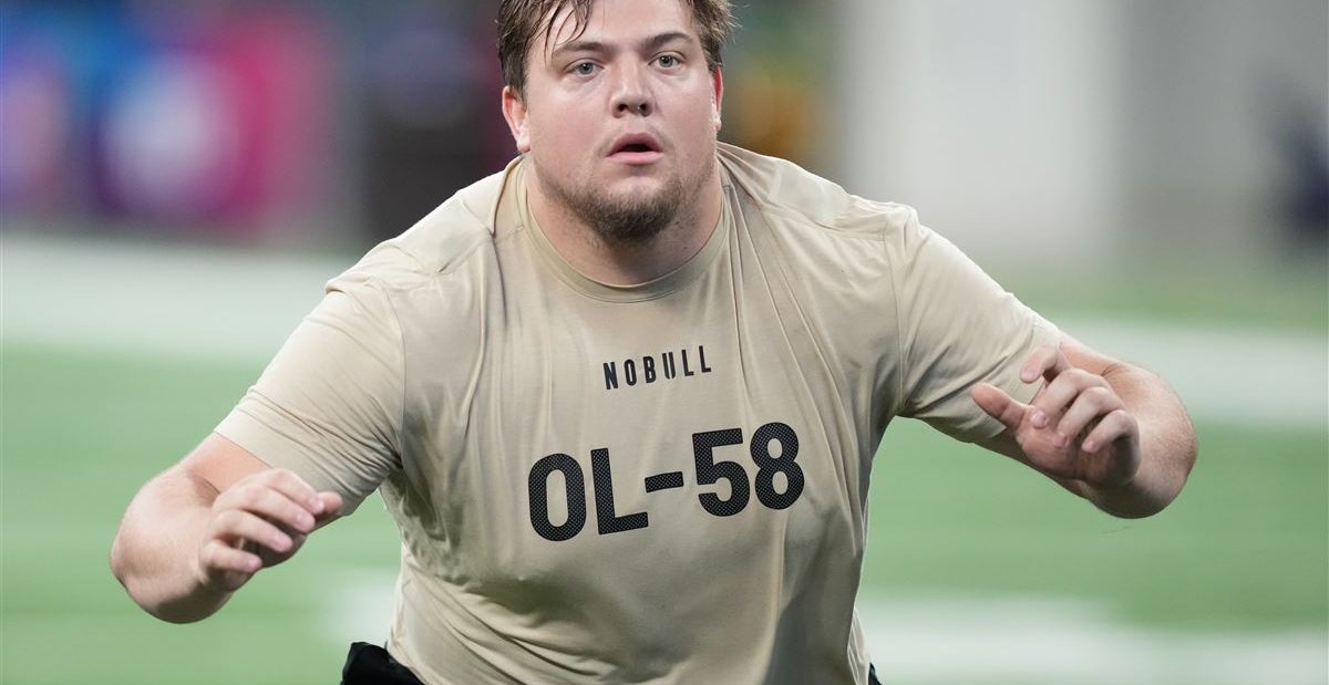 How Oregon OL Jackson Powers-Johnson performed at the 2024 NFL Scouting ...