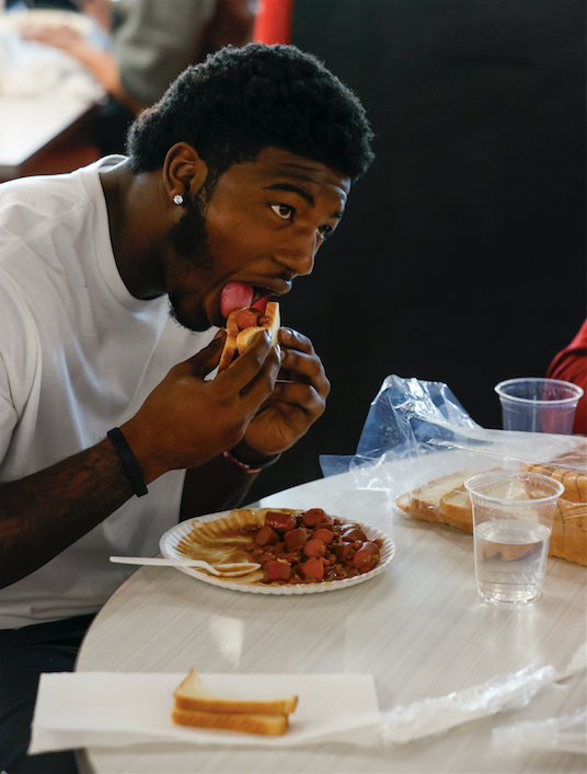 For Alabama football: Steak and beans and championship rings