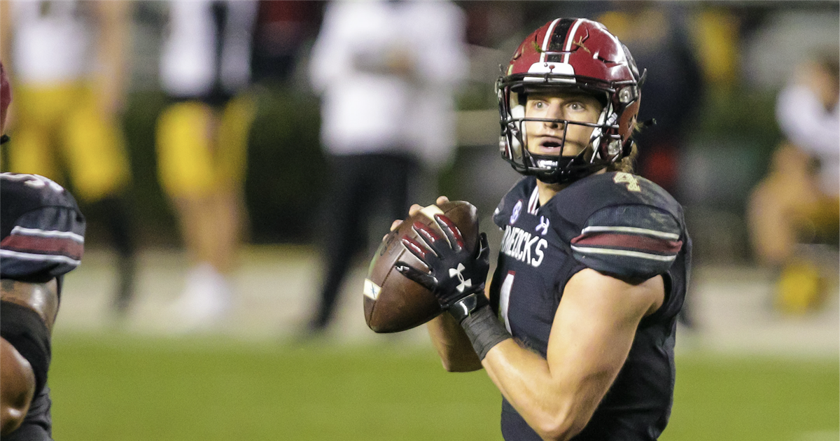 Beamer sees ‘all the right qualities’ in Doty, speaks at QB competition