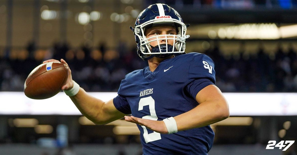 Texas lands commitment from State Champion QB Ty Knutson