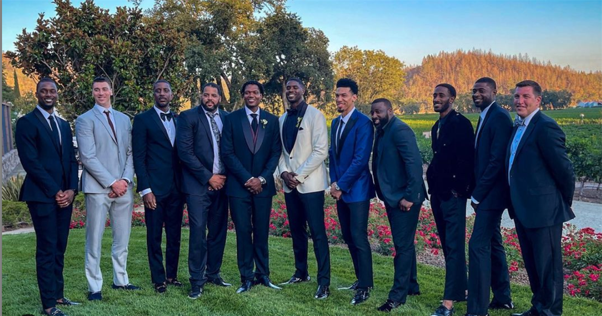 Carolina Family Unites at Marvin Williams's Wedding Carolina Family Unites at Marvin Williams's Wedding