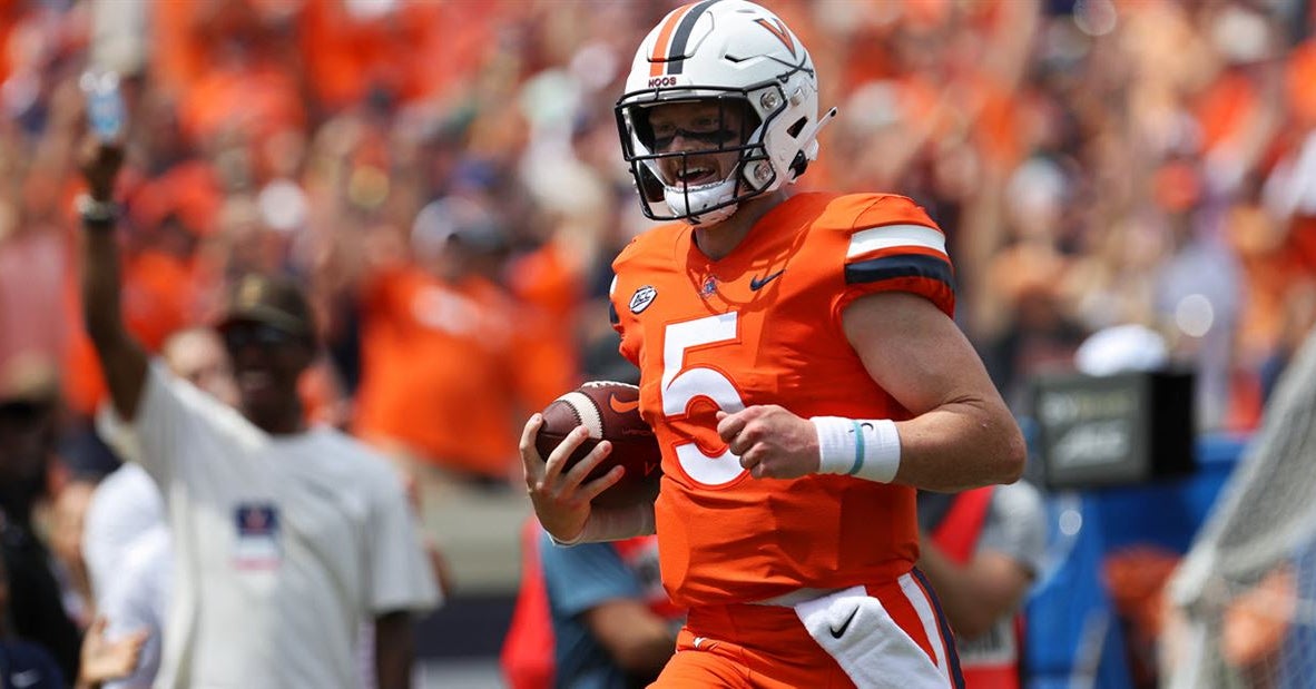 College football transfer portal UVA QB Brennan Armstrong targeted by