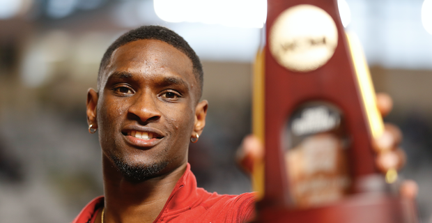 Alabama's Shelby McEwen wins NCAA high jump championship Shelby McEwen Alabama's Shelby McEwen wins NCAA high jump championship