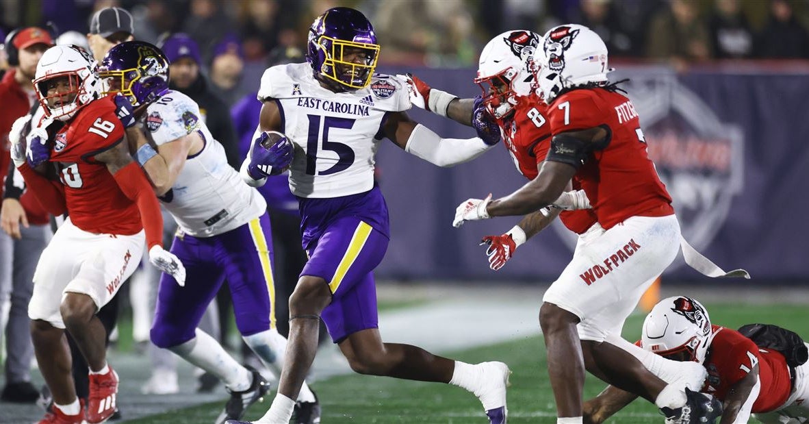 ECU Football Depth Chart for Season Opener against NC State