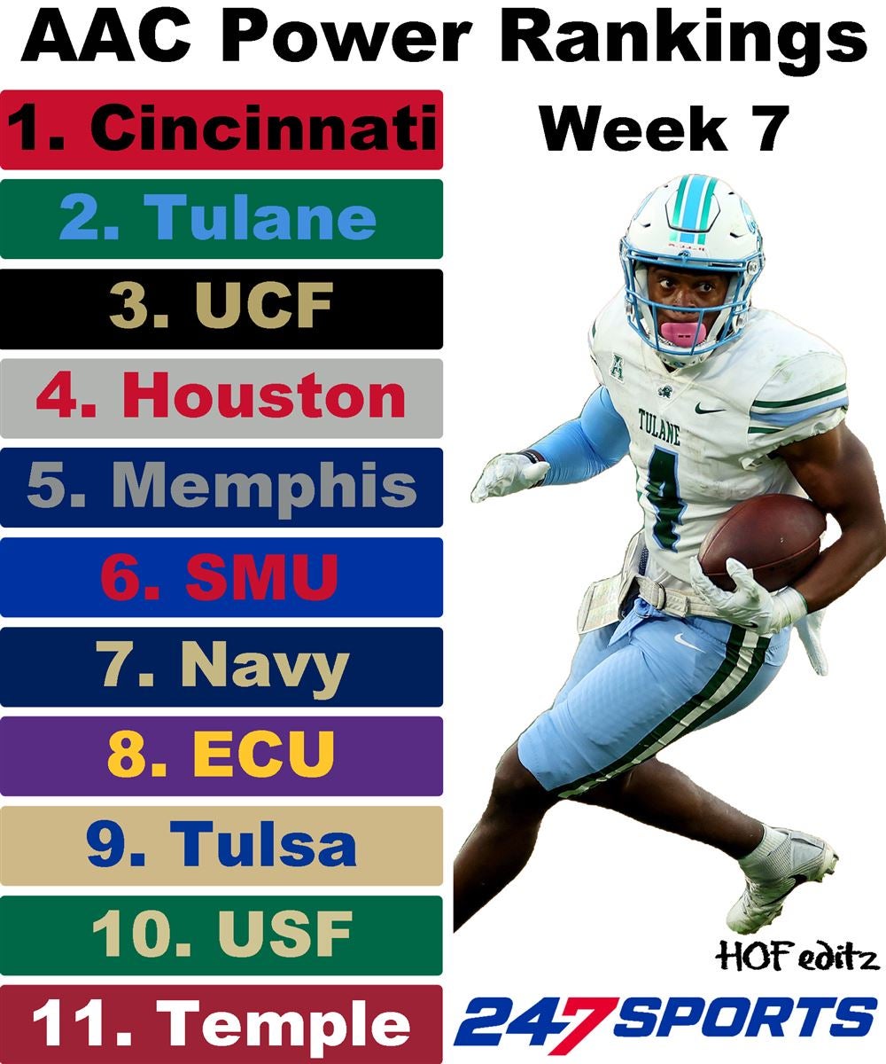 Week 7 AAC Power Rankings