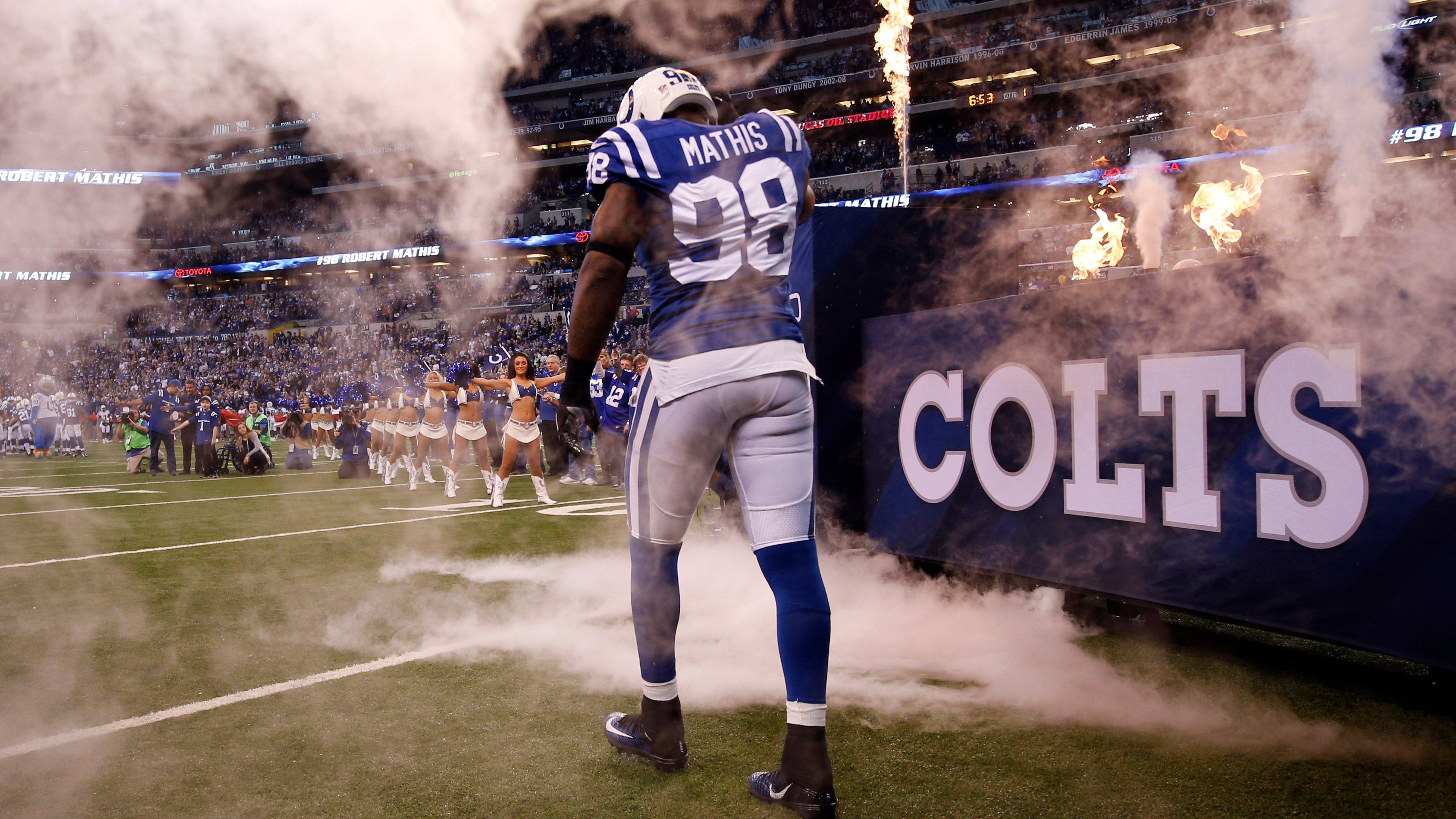 Sold at Auction: Robert Game, Robert Mathis Indianapolis Colts