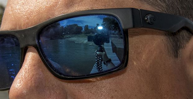 costa half moon on face