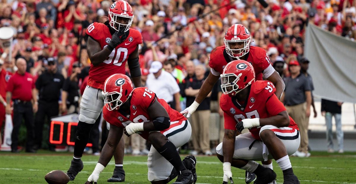 Georgia football defensive line ranked No. 1 by Pro Football Focus