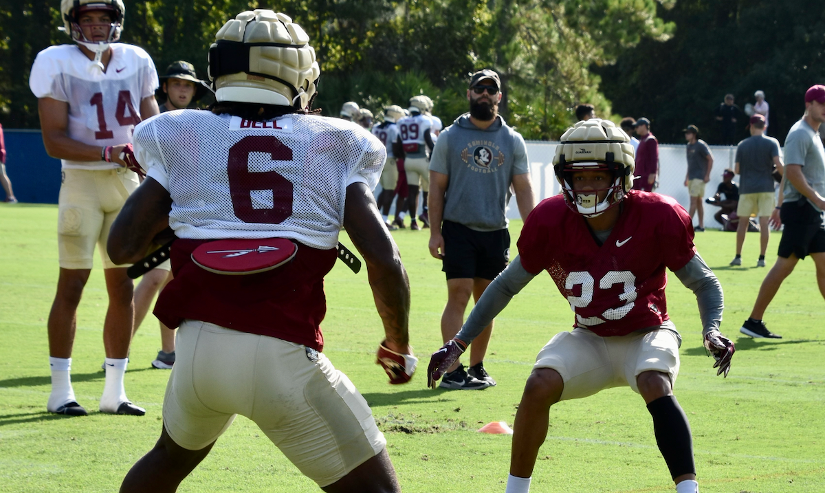 FSU Football | Highlights From The Seminoles' Fully Padded Practice In ...