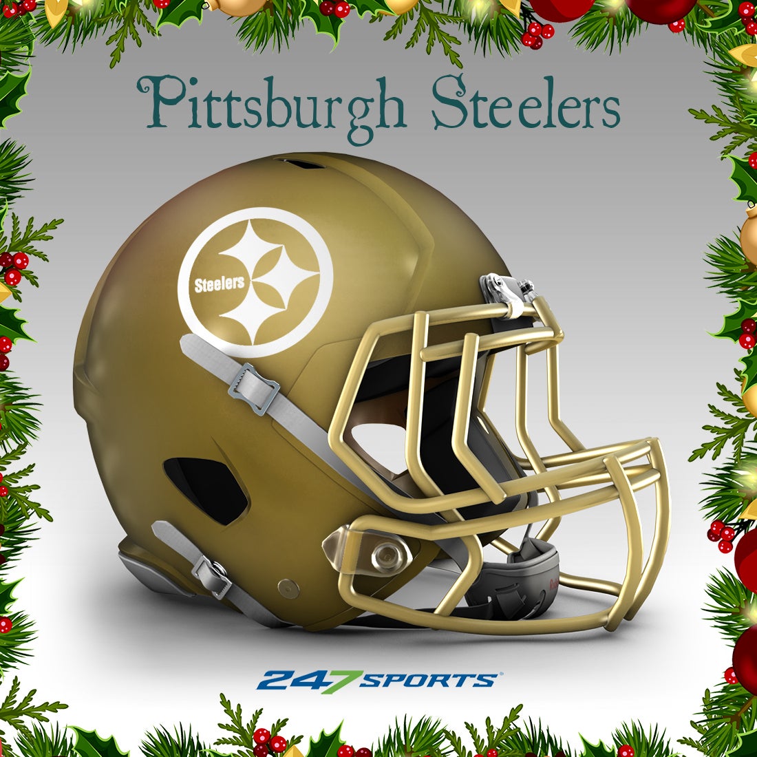 Christmas helmets for every NFL team