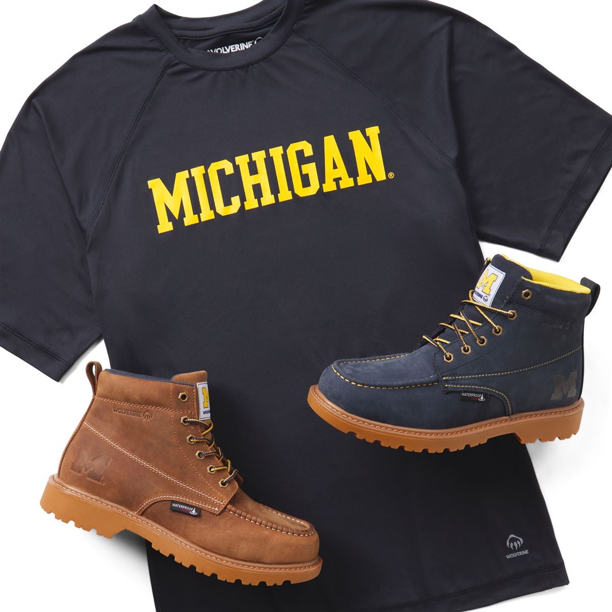 Wolverine Boots partners with Valiant to launch Michigan branded NIL apparel