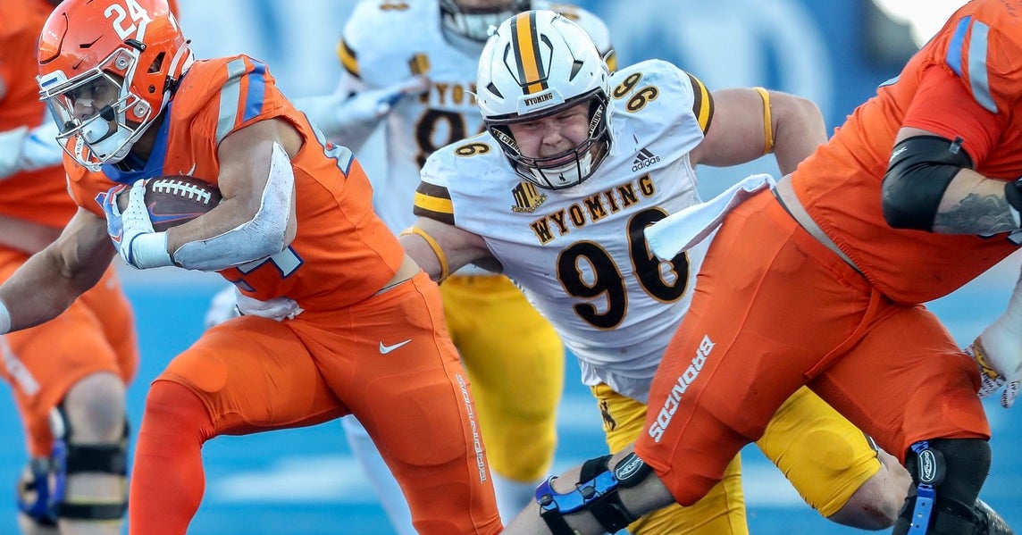 Wyoming defensive lineman transfer Gavin Meyer is committed to USC football