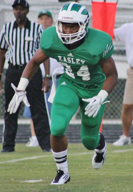 CJ Fuller football camp at Easley High School