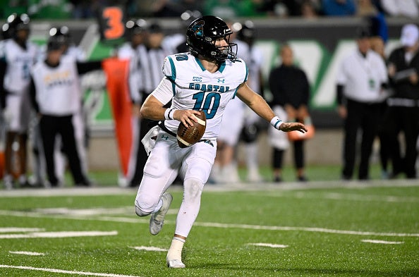 Coastal Carolina QB Grayson McCall out 3-6 weeks - The Athletic