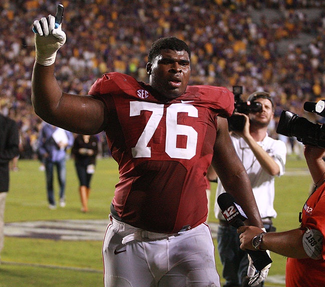 D.J. Fluker, Alabama, Offensive Tackle