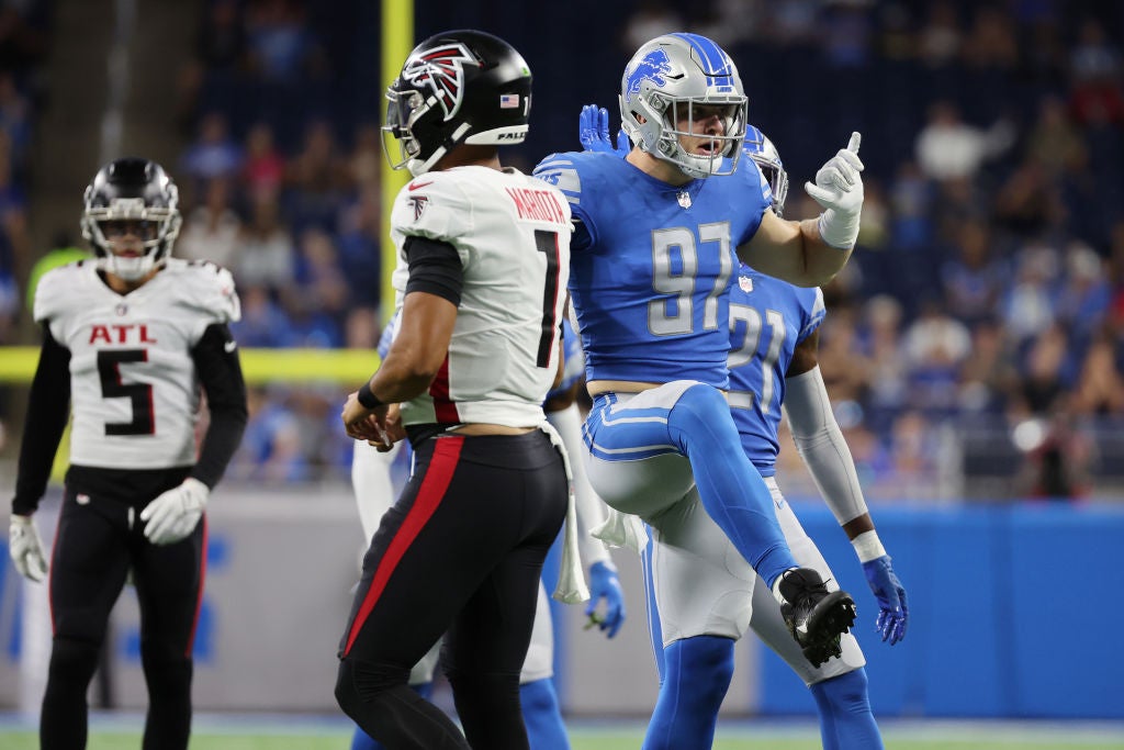 Lions' Aidan Hutchinson Is 'Very Thankful' That He Wasn't Taken